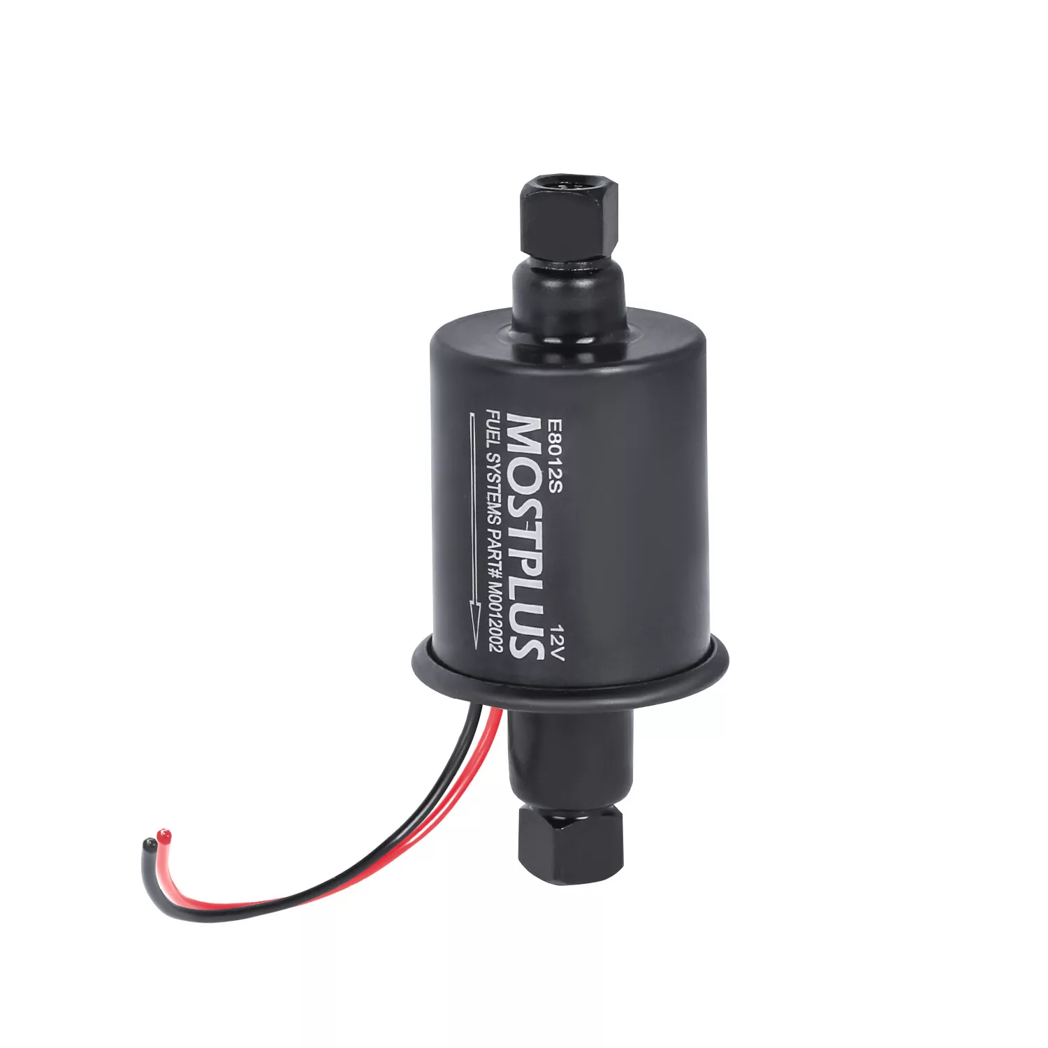 MOSTPLUS 12V Universal Electric Fuel Pump Low Pressure 5-9 PSI Gas Diesel Inline E8012S