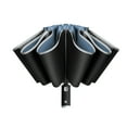 thumbnail image 2 of Parapluie de Voyage Portable Coupe-Vent Compact avec Lampe de Poche LED, Poignée, Parapluie Auto avec Ruban Réfléchissant, Parapluie en Alliage d'Aluminium, 2 of 5