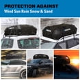 thumbnail image 3 of Bolsa de transporte de carga Reese para techo, impermeable, 15 litros, para coches y SUV, 3 of 7