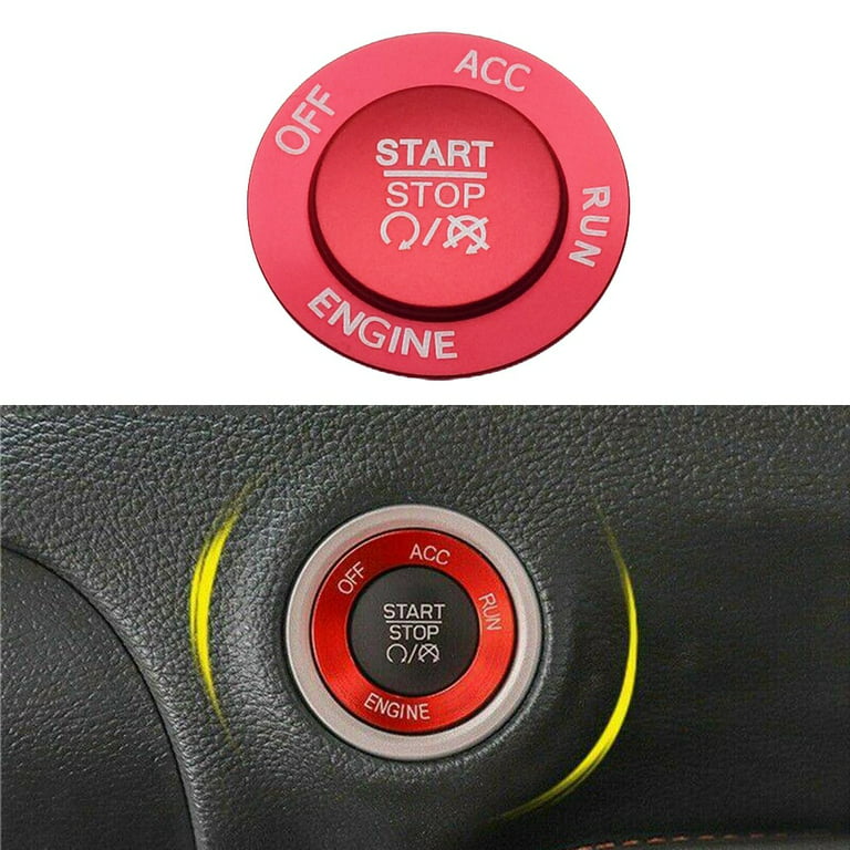 Tilta Push-to-Start Engine Button Cover (Red) TL-EBC-R B&H Photo