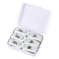 thumbnail image 3 of Clips multifuncionales para sábanas de 6 piezas, accesorios organizadores ajustables reutilizables fiables, abrazadera para edredón sin alfileres para Blanco Sunnimix Clips fijos para edredones, 3 of 6