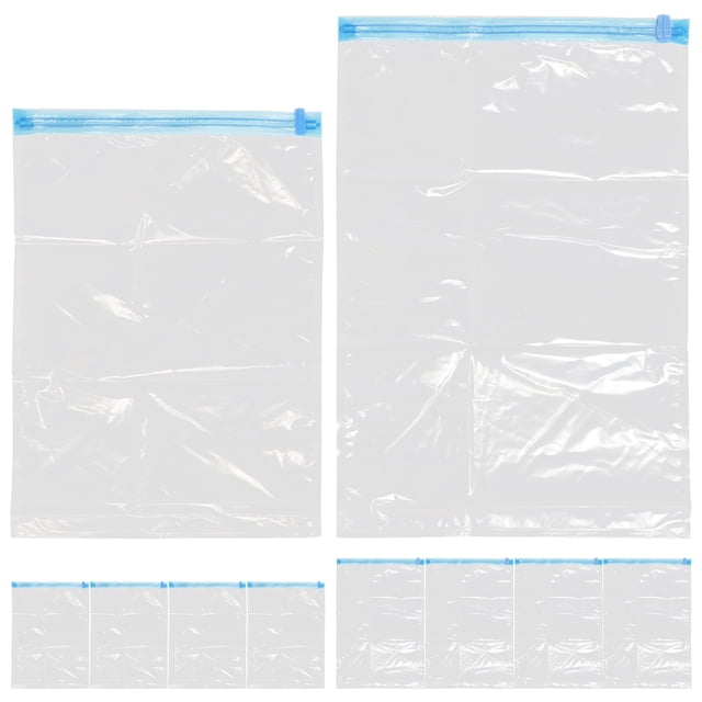 10 Pcs Sacs de Compression Vêtements Sacs de Compression Roulés à la Main pour Voyage
