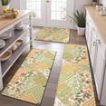thumbnail image 2 of Pioneer Flower Floral Print Pattern Kitchen Rugs Sets Of 3,Kitchen Runner Rugs Non Skid Washable,Decorative Kitchen Floor Mats for Kitchen,Sink,Laundry,17"x30"+ 17"x47" + 17"x59", 2 of 6