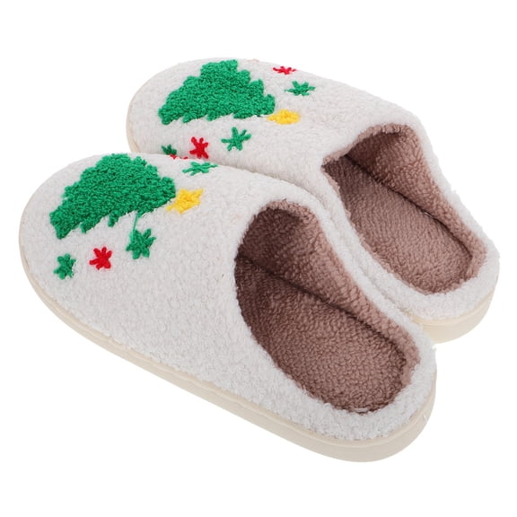 FUEENIRVA Winter Slippers for Women Assorted Color 1 Pair