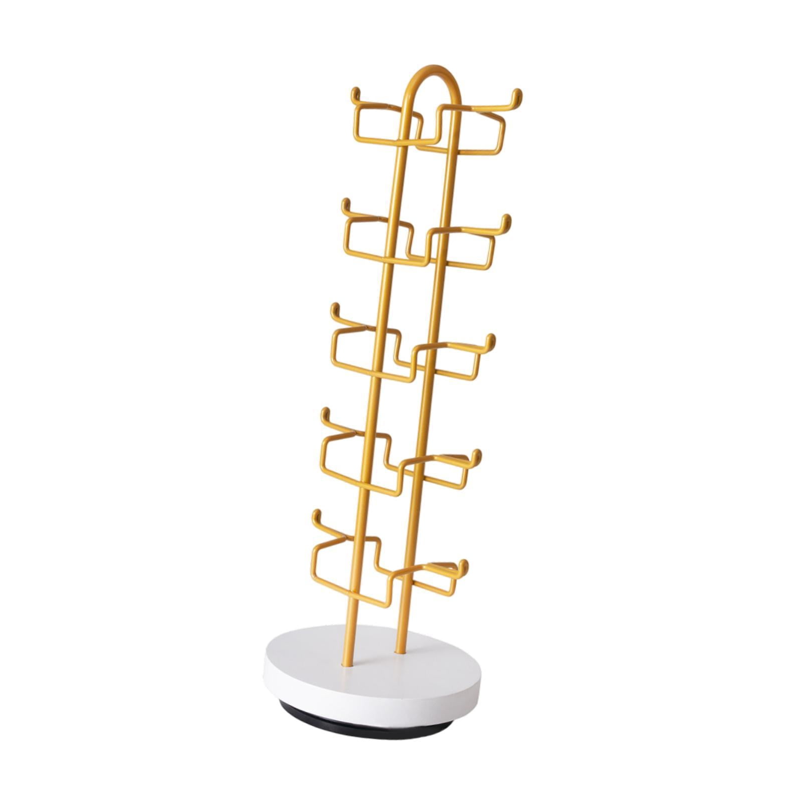 Stgfyxgs 5 Tier Sunglasses Organizer Jewelry Eyewear Display Sunglasses Holder Stand Home Decor Office Gifts for Women Sunglasses