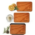thumbnail image 1 of Ambientador para auto CRATIK de madera con clip para parasol, 3 aromas, 1 of 6