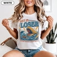 thumbnail image 4 of Get In Loser Were Doing Gods Will Shirt, Retro Jonah and the Whale T-Shirt, Christian Humor Tee, Vintage Faith Shirt, Funny Bible Verse Gift, 4 of 5