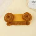 thumbnail image 4 of Set de accesorios para el pelo: diademas doradas para moños con pañuelos de punto suave para niñas pequeñas; diademas para recién nacidas para sesiones fotográficas y uso diario, 4 of 4