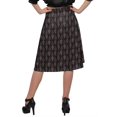 thumbnail image 3 of Moomaya Jupe Imprimée pour Femmes Poly Spandex Tenue Décontractée Été Jupe pour Filles, 3 of 5