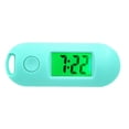 thumbnail image 1 of ZheElen Mini Digital Watch Keychain Compact And Portable Practical Gifts Digital Electronic Pocket Watch green, 1 of 1