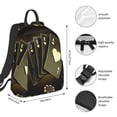 thumbnail image 2 of Honeii Casino Cards 1 Print Lightweight Backpacks,Carry on Backpack,Durable Backpack for School, Work & Travel, 2 of 7