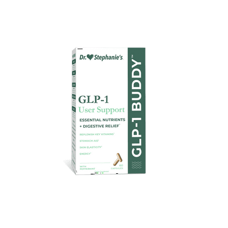 Dr. Stephanie's GLP 1-Buddy, Natural Weight Support, 30 Count Supplement