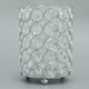 thumbnail image 3 of candeliere de Cristal Romántico, Soporte de lámpara de Té, Centro de Decorativo para , # 4 perfecl Soporte de vela votivo, 3 of 5