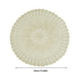 thumbnail image 2 of Wosthever Mantel de algodón Cubierta de escritorio Sofá Doily Hecho a mano Ganchillo Comedor flexible Accesorios para el hogar Cubiertas de Type2 NO2, 2 of 6