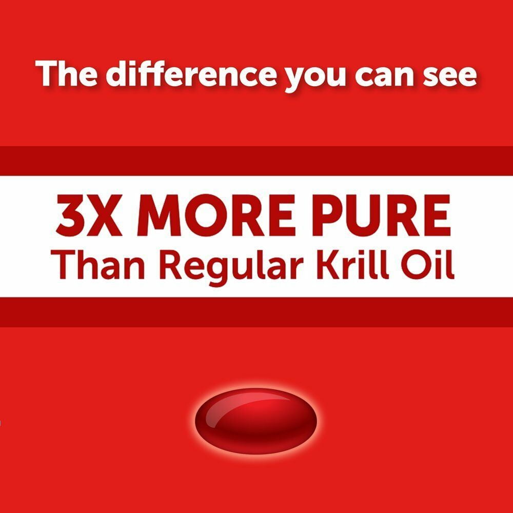 Mega Red Extra Strength Omega 3 Krill Oil Softgels, 500 Mg, 40 Ct, 6 Pack (240 Ct)