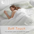 thumbnail image 5 of Sage Green Ombre Mountain Bedding 3 Piece Duvet Cover Set Twin Size, Nature Abstract Art Marble Soft Microfiber Comforter Cover with Zipper Closure & Pillowcases, Wrinkle & FadeResistant Quilt Cover, 5 of 9