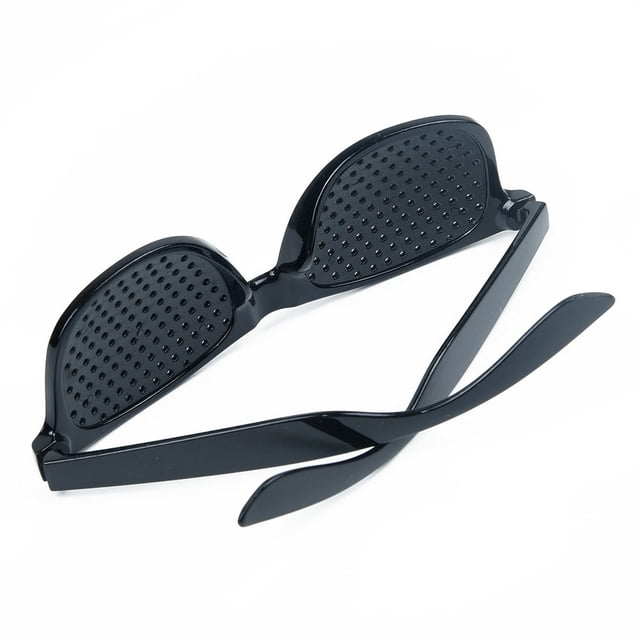 Gafas correctoras de la visión Gafas para mejorar la vista Gafas con orificios Gafas protectoras antifatiga para los ojos