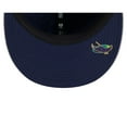 thumbnail image 5 of Men's New Era Gray Tampa Bay Rays 2025 MLB Clubhouse 59FIFTY Fitted Hat, 5 of 6