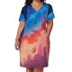 thumbnail image 3 of Vestido holgado con cremallera y póster de Spiderverse Falling para mujer, vestido largo para mujer, vestidos de verano, 3 of 7