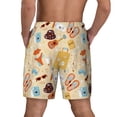 thumbnail image 4 of Balery Summer Travel Mens Swim Trunks Swim Shorts for Men Quick Dry Inseam Beach Shorts with Compression Liner Pocket-Medium, 4 of 9