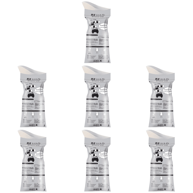 Para Orinar Desechable 700ML Bolsas Unisex A Prueba Fugas Camping Coche (actualización)