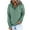 Green, variant on LEAVINGSUO Womens Tops Womens Fashion Womens Plus Size Fall Winter Women's Hooded Solid Color Long-sleeved Sweatshirt Casual Blouse Pullover Tops Gray M