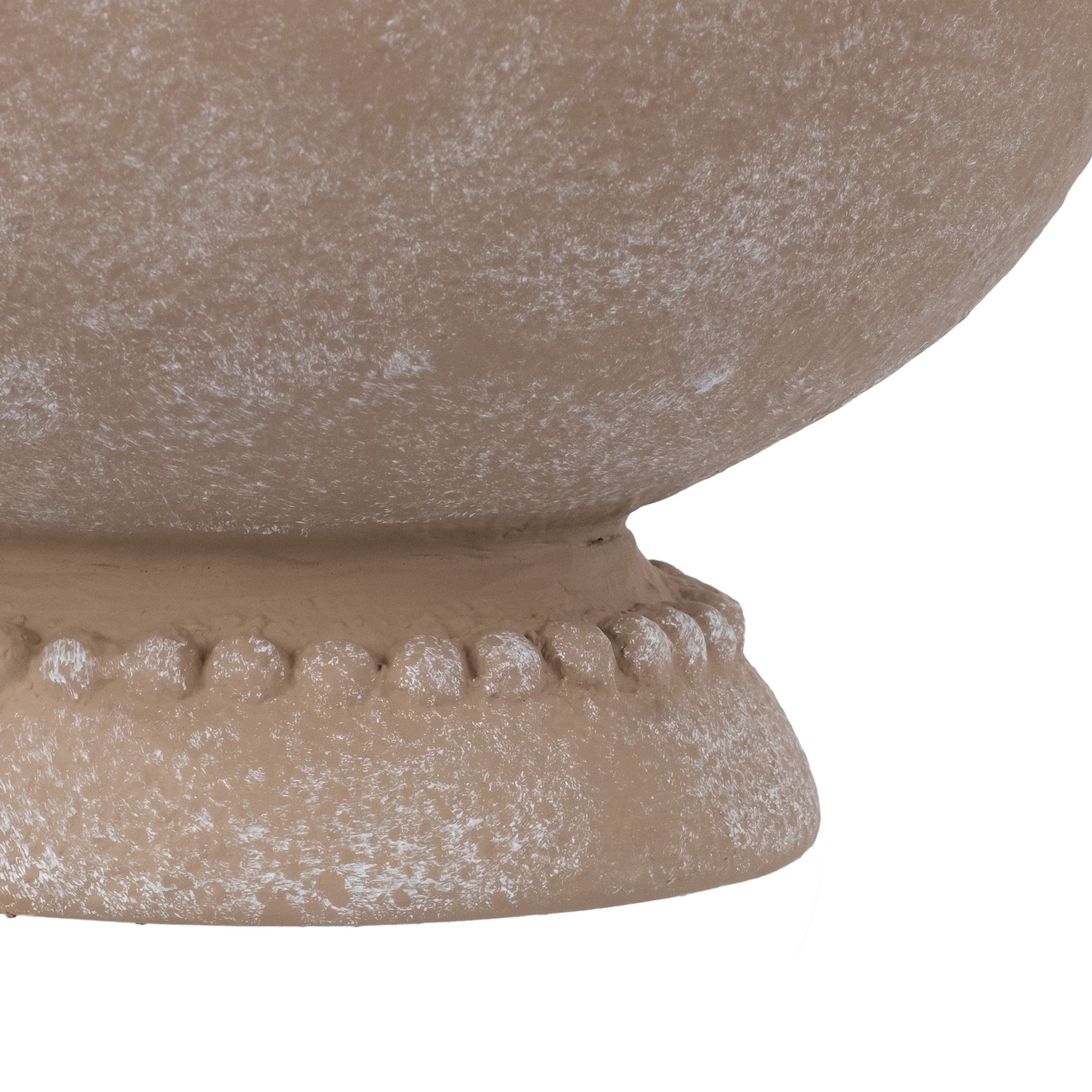 My Texas House 8" Dot Bowl Brown Ceramic Plant Pot 8.1" Diameter