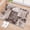 Brown, variant on World Rug Gallery Toscana Modern Floral Gray Indoor Area Rug in Polypropylene (Stain-Resistant, Non-Shedding) 12'x15'
