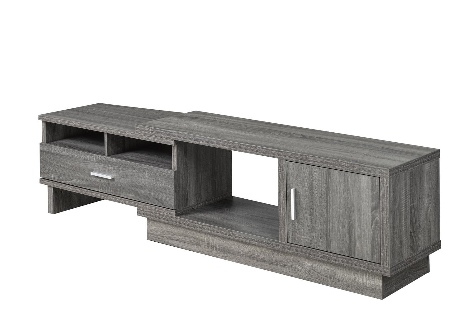 Elliot 48'' Expandable TV Stand, Grey