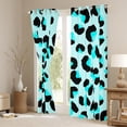 thumbnail image 3 of YST Blue Leopard Print Curtains Cheetah Print Curtains & Drapes, Wild Animal Blackout Curtains Safari Bedroom Curtains, Modern Abstract Art Window Treatments, 3 of 6