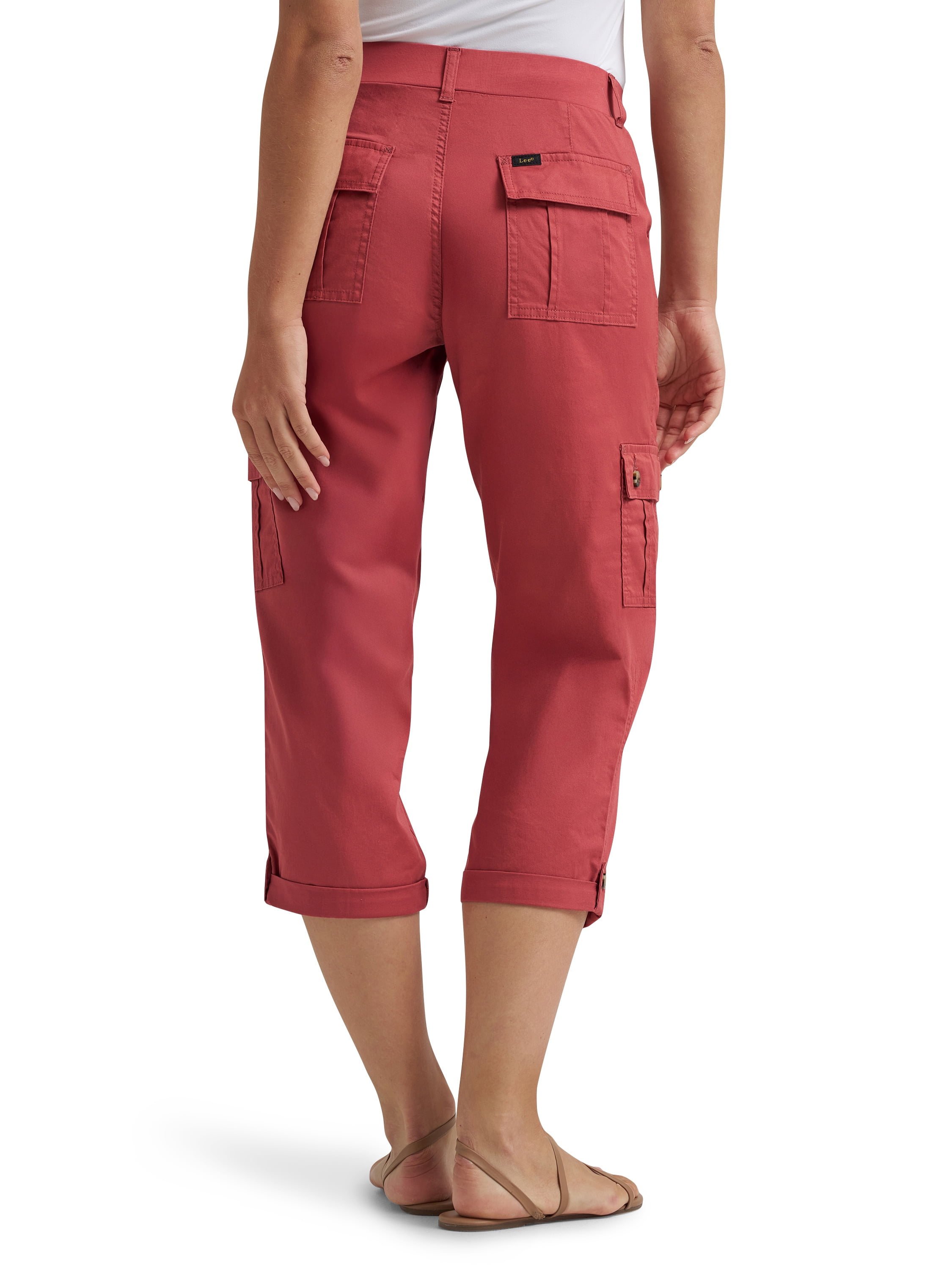 Lee Women's Flex to Go Mid Rise Capri Pants