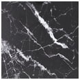 thumbnail image 1 of vidaXL Table Top Black 40x40 cm 6 mm Tempered Glass with Marble Design, 1 of 4