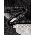thumbnail image 6 of Unique Loom Outdoor Modern Collection Area Rug - Checker (3' 1" Round Black and White), 6 of 9