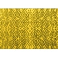 thumbnail image 1 of Ahgly Company Machine Washable Indoor Rectangle Abstract Yellow Modern Area Rugs, 5' x 7', 1 of 4