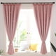 thumbnail image 2 of Cortinas Opacas De Ventana Para Rosado BLESIY Cortinas de la serie Starry, 2 of 7