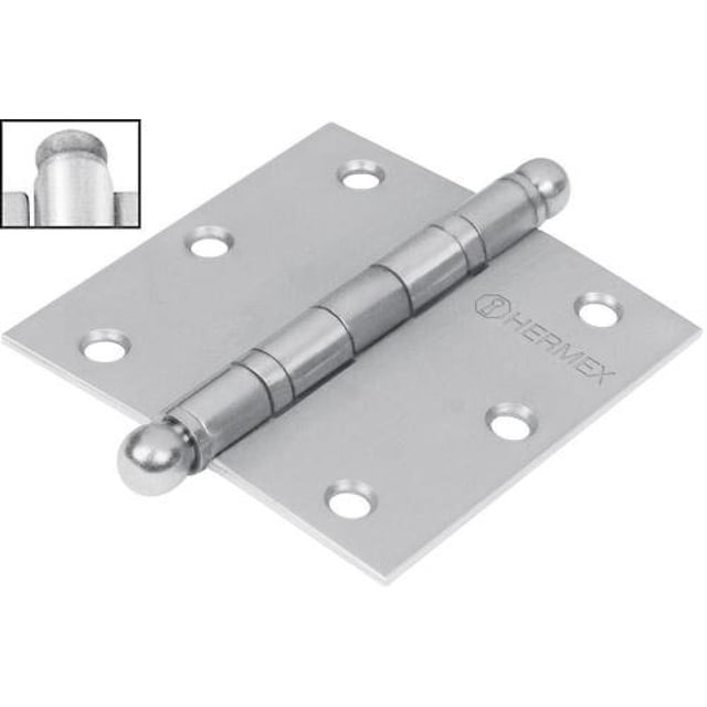 BISAGRA ACE. INOXIDABLE 3'' CABEZA REDONDA HERMEX 43222 Hermex BC-304R