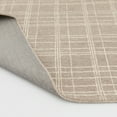 thumbnail image 5 of Better Homes & Gardens Beige Plaid Wool Indoor Area Rug, 7'10"x9'10", 5 of 11