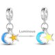 thumbnail image 3 of Charms 2023 Encantos 925 Plata Rosa Serie Estrellas Colgante Cuentas Ajuste Original Collar Pulsera Regalo Para Las Mujeres Diy, 3 of 4
