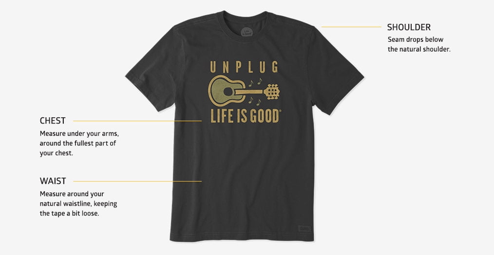 Life is Good Holiday Long Sleeve Crusher T-Shirt Wild Family T