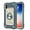 Blue, variant on JTCASES for iPhone X/XS Case, Heavy Duty Protection Hybird PC Silicone 360° Rotating Ring Bracet Magnetic Car Mount Fully Coverage Slim Non-Slip for iPhone X/XS, Black