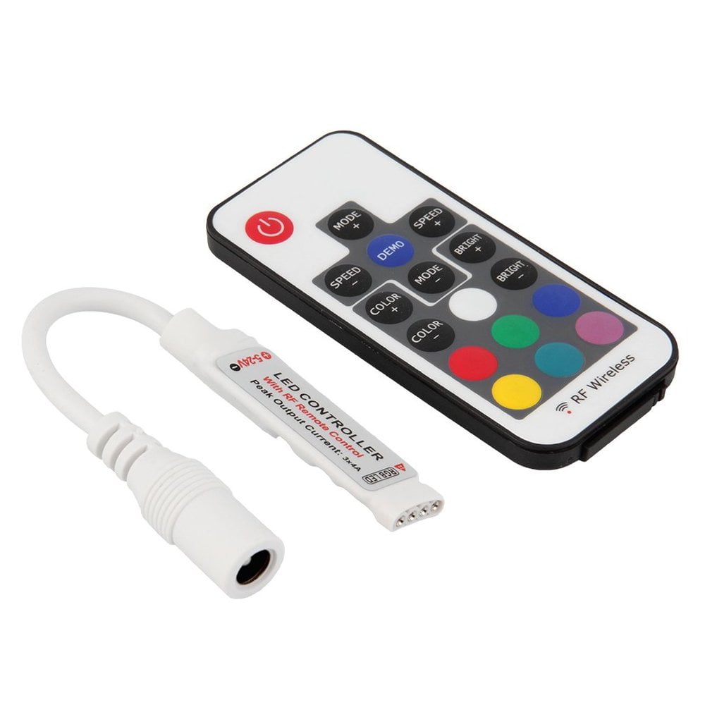 Portable Remote Controller Mini RF Wireless Led Dimmer Universal Controller for LED Strip Light SMD5050/3528/5730/5630/3014