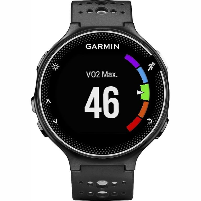 Garmin Forerunner 230 GPS Running Watch, Black/White - Force