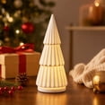 thumbnail image 6 of Eliaeconx Christmas Tree Desktop Decoration, Luminous Ceramic Ornament for Home Tabletop Holiday Decor, 6 of 7