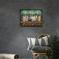 thumbnail image 3 of Farmhouse Chicken Wall Art Country Roosters Hen Pictures Rustic Chicken Decor Canvas Painting Chicken Decorations Framed Artwork for Kitchen Bedroom Bathroom Living Room 16"x12", 3 of 6