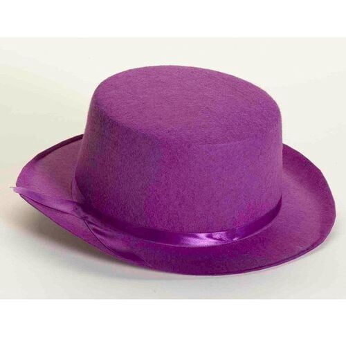DELUXE TOP HAT IN PURPLE - Walmart.com