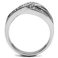thumbnail image 3 of Silver Womens Ring Anillo Para Mujer 316L Stainless Steel Ring Singapore, 3 of 4