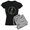 With Gray Camo Pant, variant on - 2 IRISH Chicago Style 2 Copy Women's Dark Paja - Women's Dark Pajamas