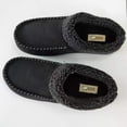 thumbnail image 5 of Pantuflas mocasín JAMW Sencillez Espuma viscoelástica Negro, 5 of 5