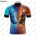 thumbnail image 3 of Nueva camiseta de ciclismo para hombre de Wolf, maillot de ciclismo de montaña, camiseta de ciclismo de descenso, ropa de ciclismo de montaña de Tricota de equipo profesional de alta calidad, 3 of 5