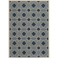 thumbnail image 1 of Safavieh Courtyard Navy Indoor Outdoor Rug - 6'7" x 9'6", 1 of 1
